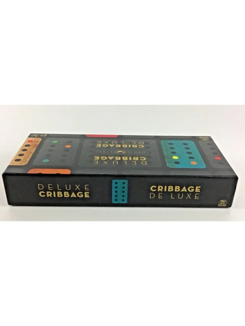 Deluxe Cribbage Family Board Game Cardinal Legacy Wooden Case Metal Movers 2020